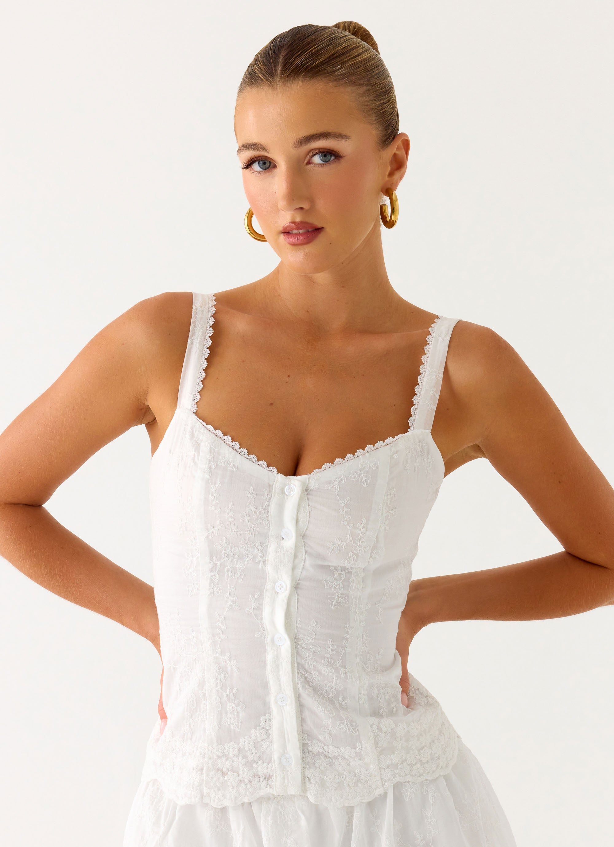 Addictive Top - White
