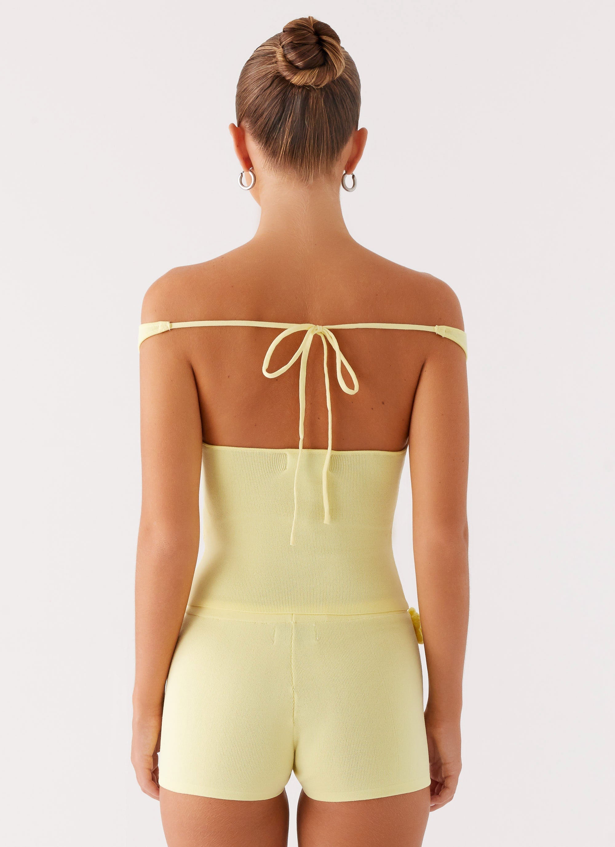 Aliah Knit Top - Yellow