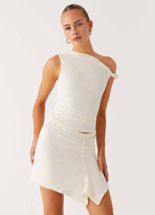 Alina Mini Dress - Ivory