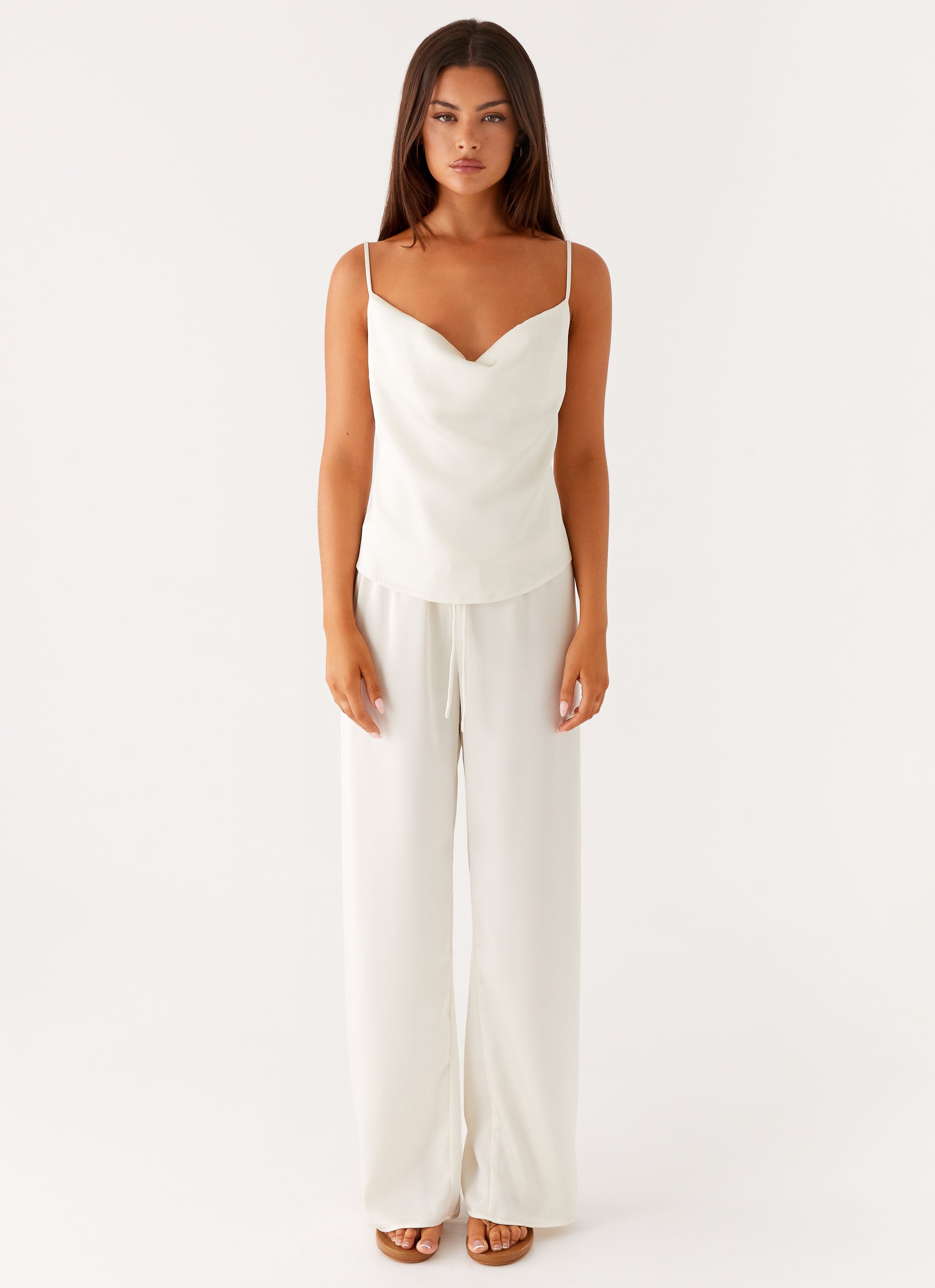 Deacon Low Rise Pants - Butter
