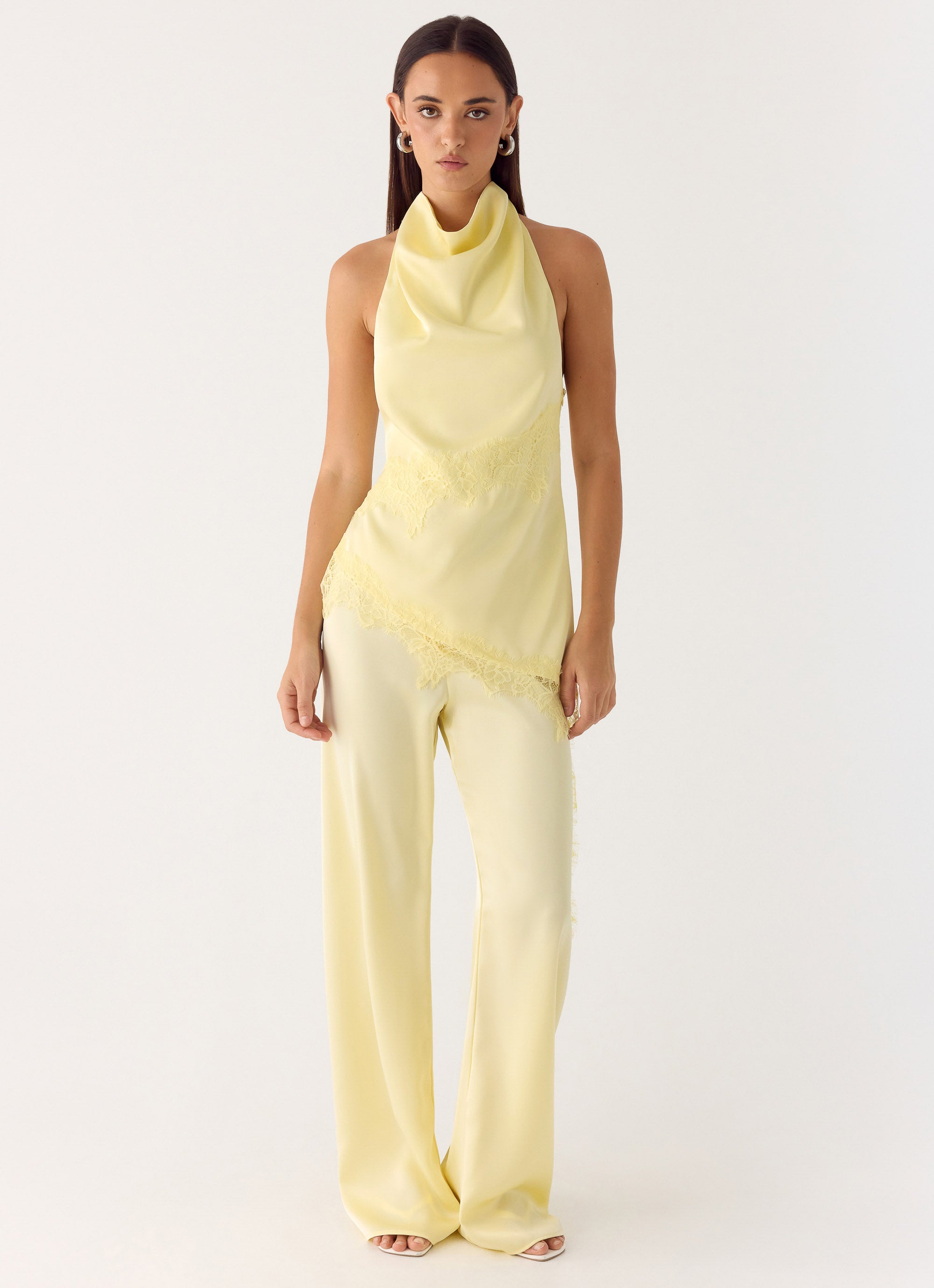 Deacon Low Rise Pants - Yellow