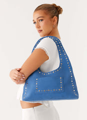 Delaney Shoulder Bag - Blue