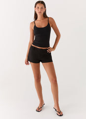 Freedom Mini Shorts - Black