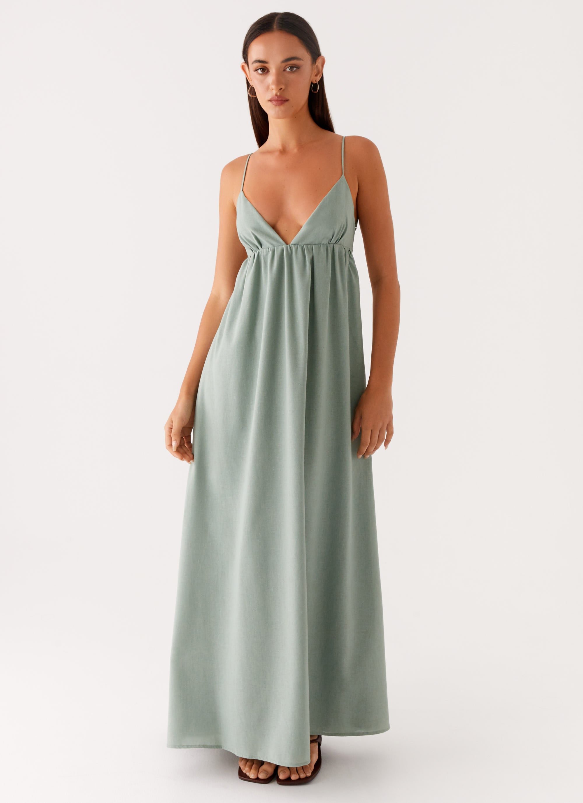 Greer Maxi Dress - Sage