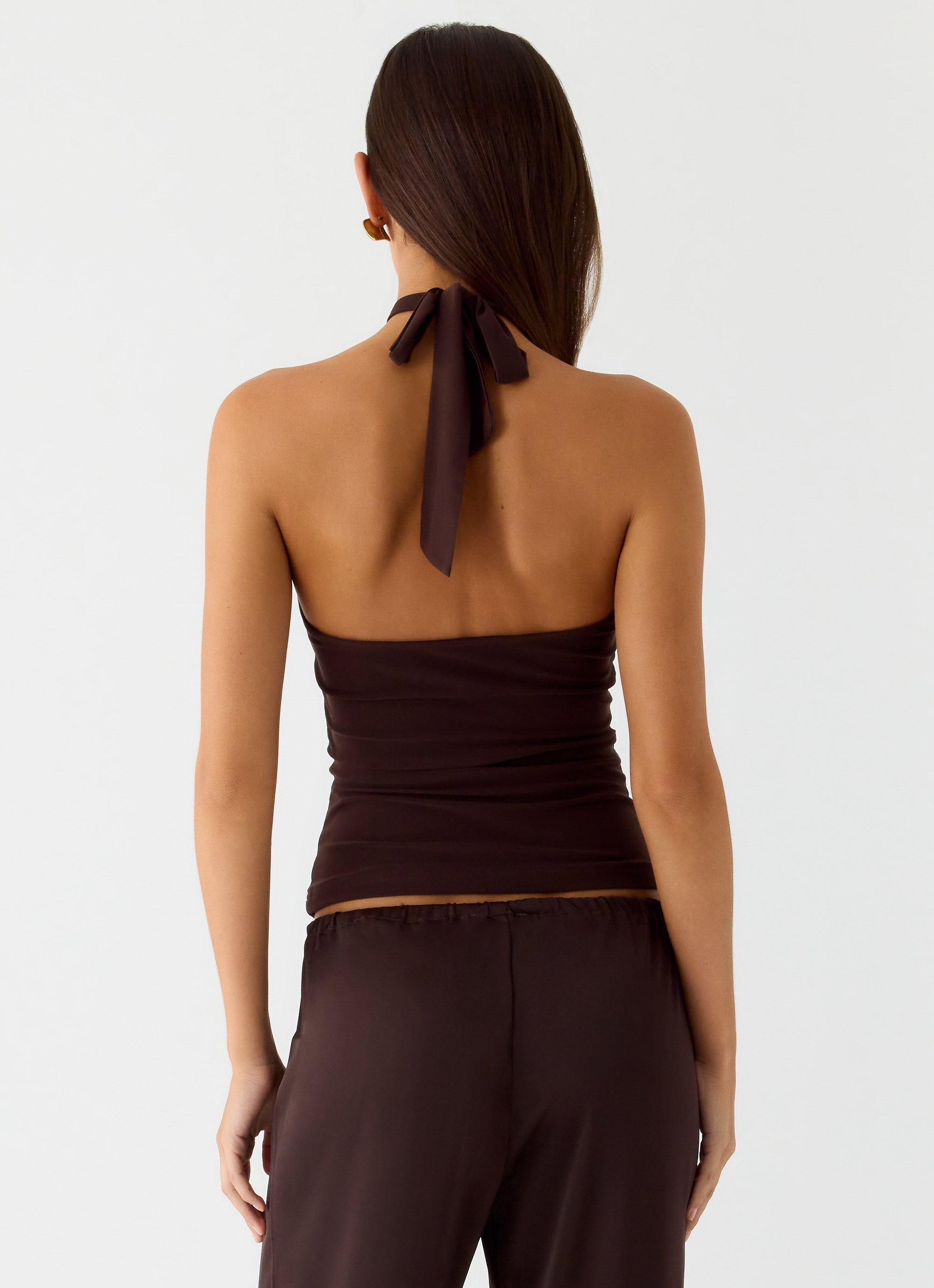 Henrietta Top - Chocolate