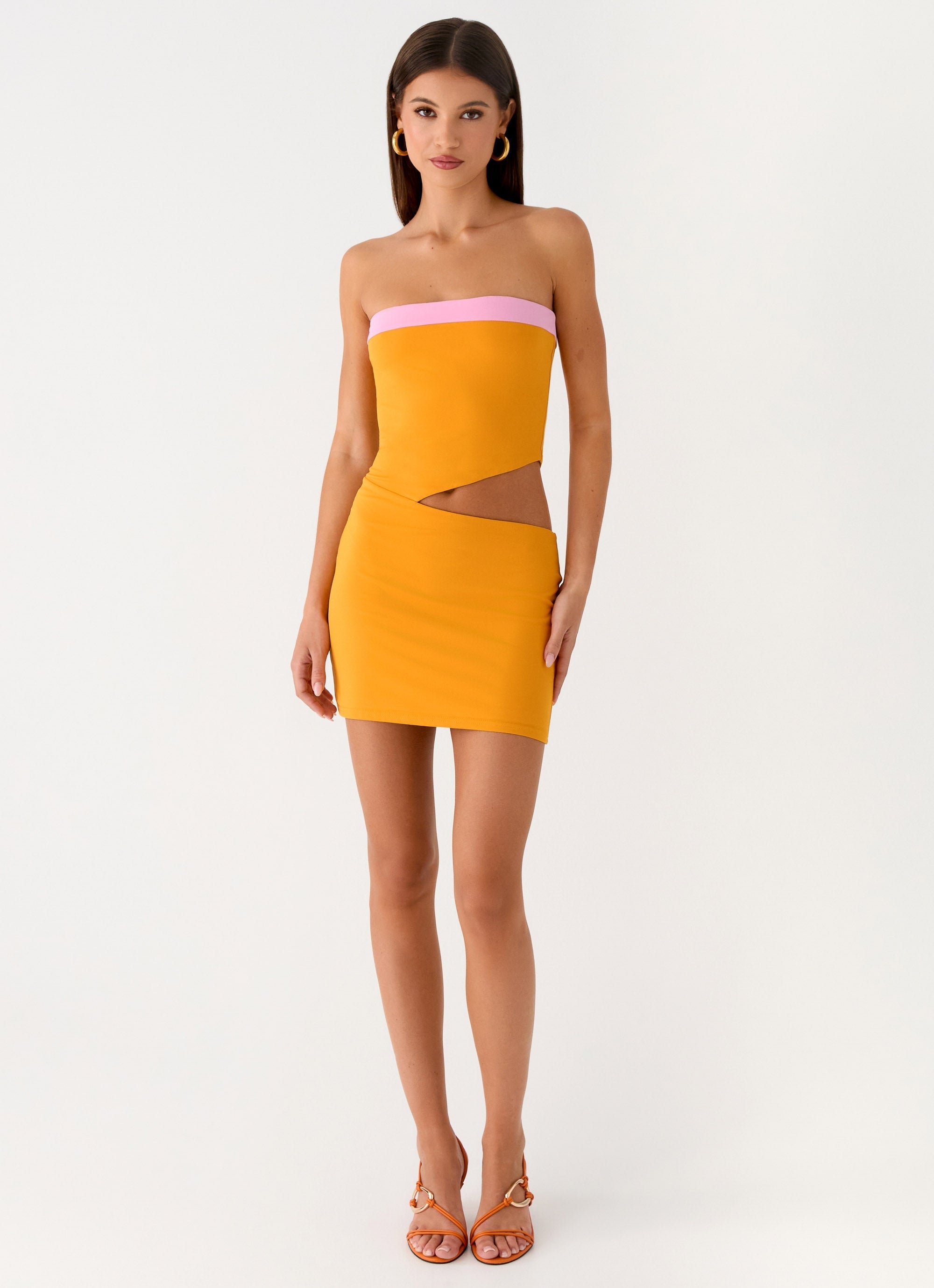 Ica Mini Dress - Orange