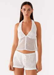 Imaan Shorts - White