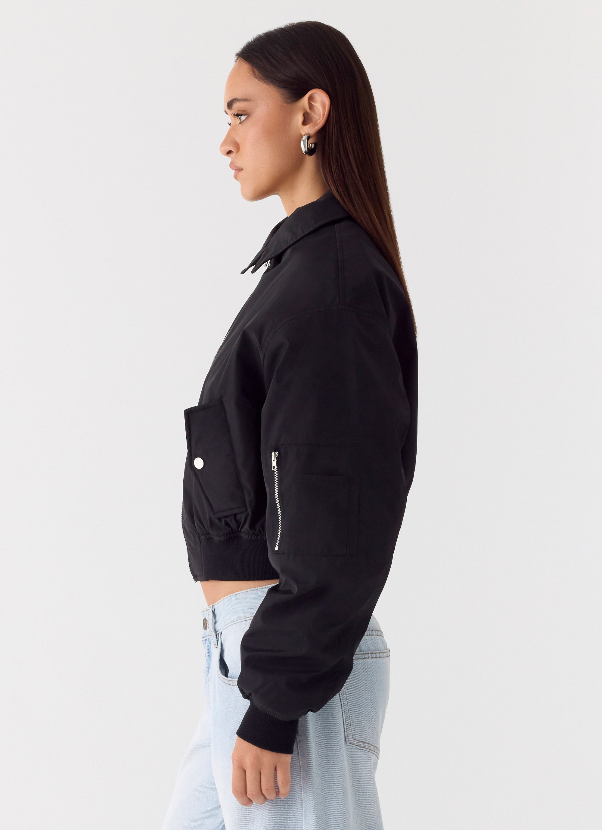 Jameson Bomber Jacket - Black