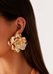 Janella Earrings - Gold