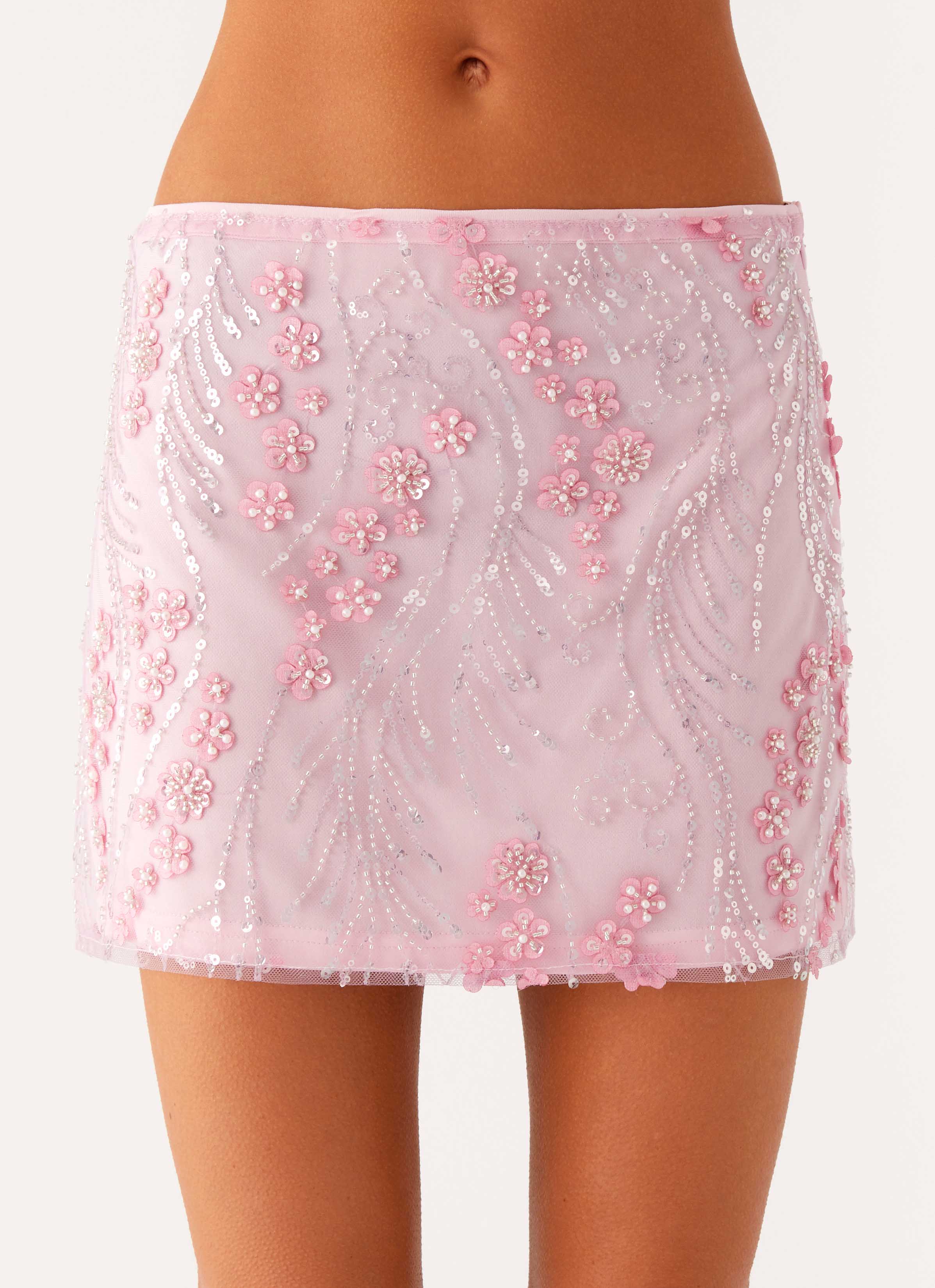 Kandi Mini Skirt - Pink