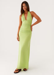 Kerrie Maxi Dress - Lime