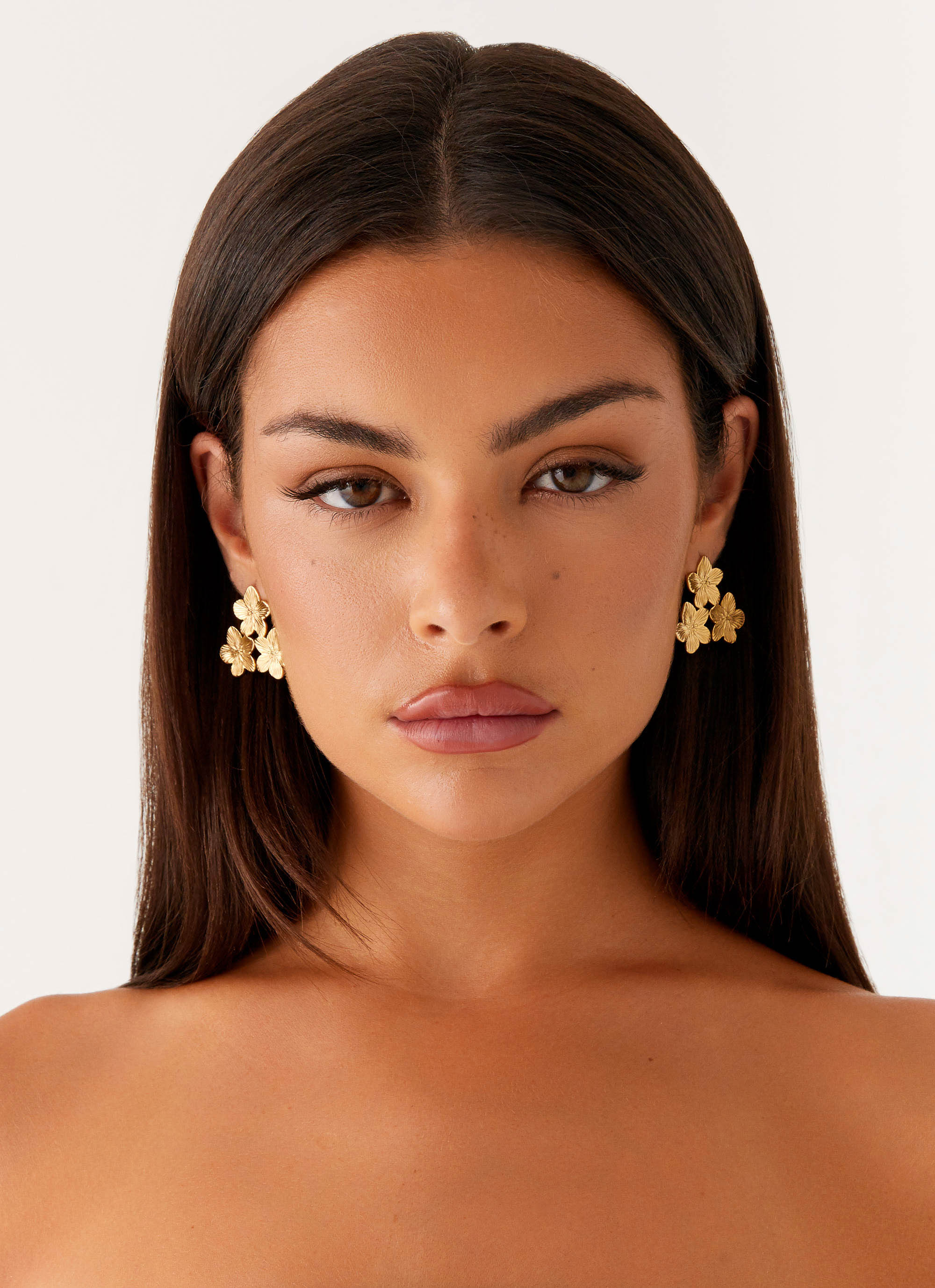 Kiana Earrings - Gold