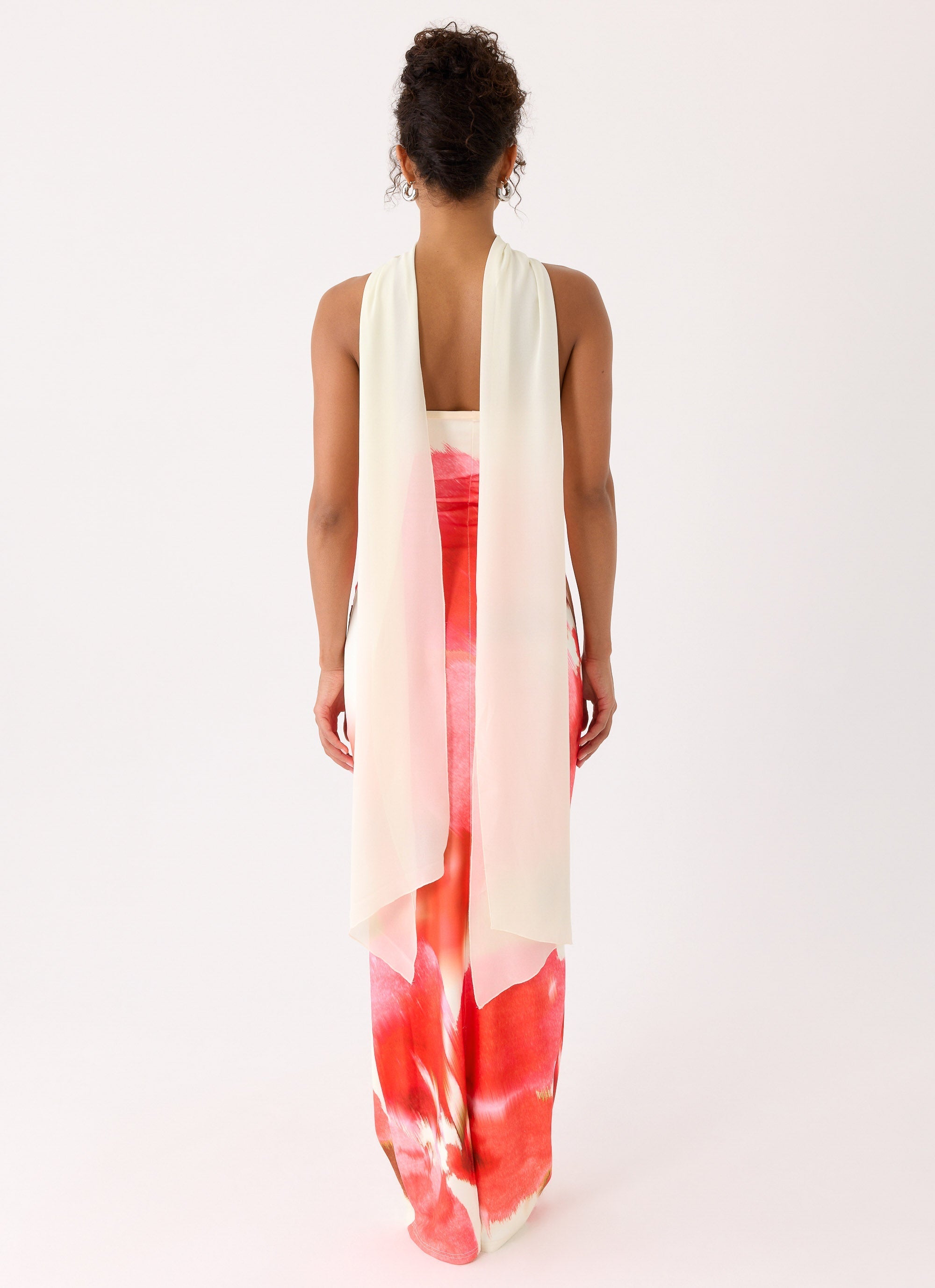 Libra Maxi Dress - Porcelain Rose