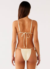 Lissy Bikini Bottoms - Yellow Flower