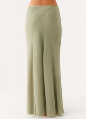 Maddox Maxi Skirt - Sage