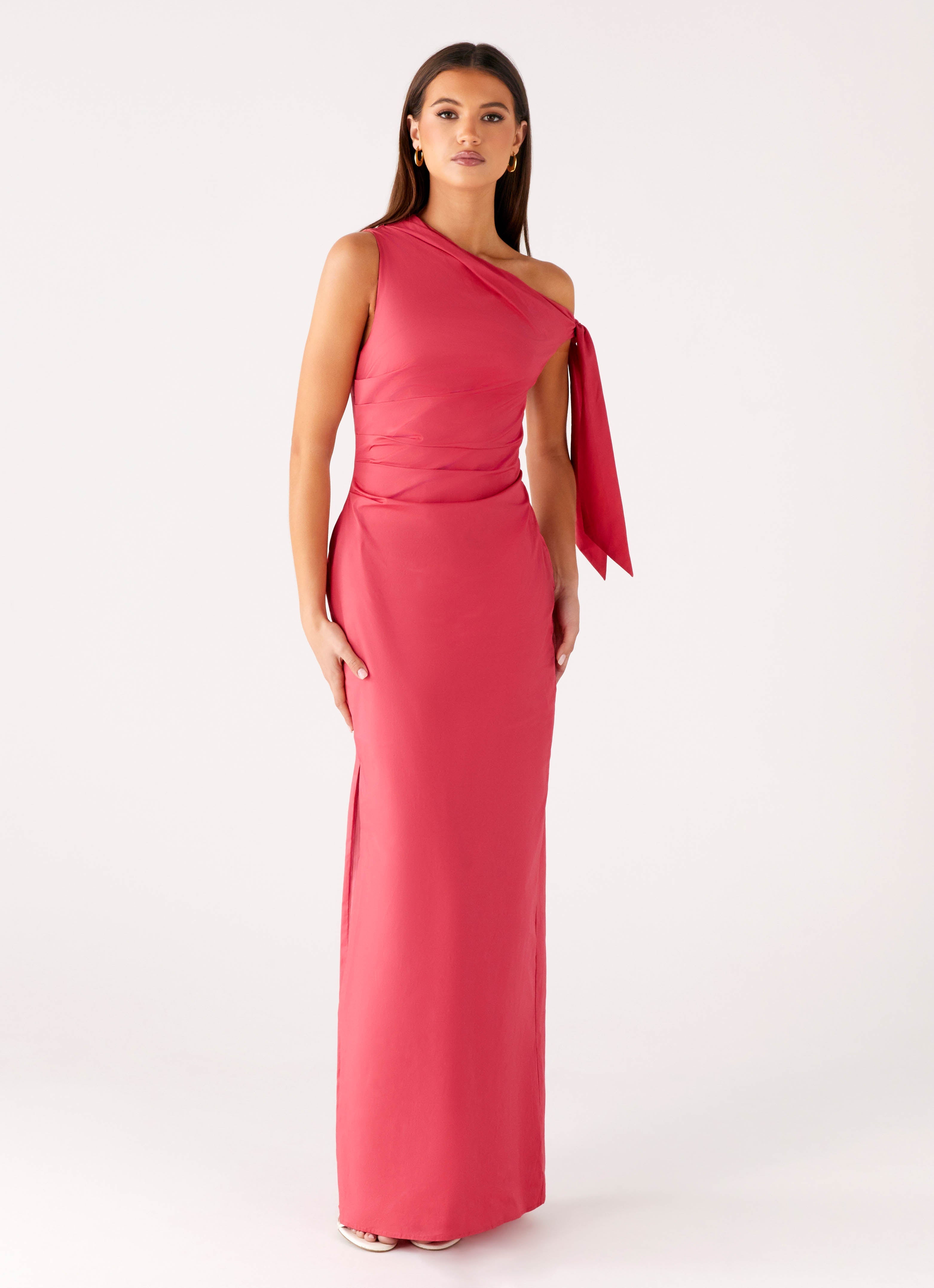 Marella Maxi Dress - Coral