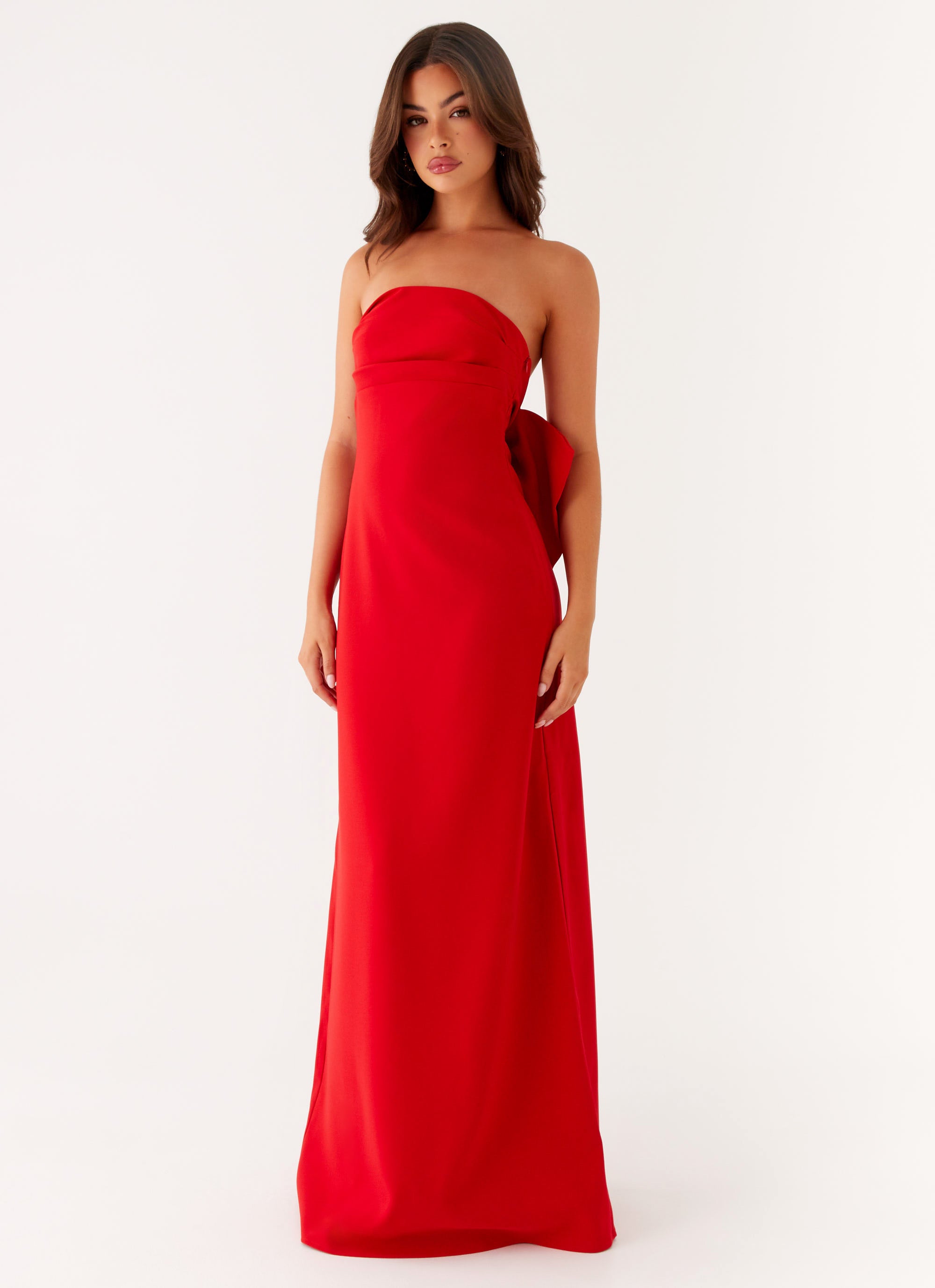 Meredith Maxi Dress - Red