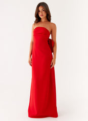 Meredith Maxi Dress - Red