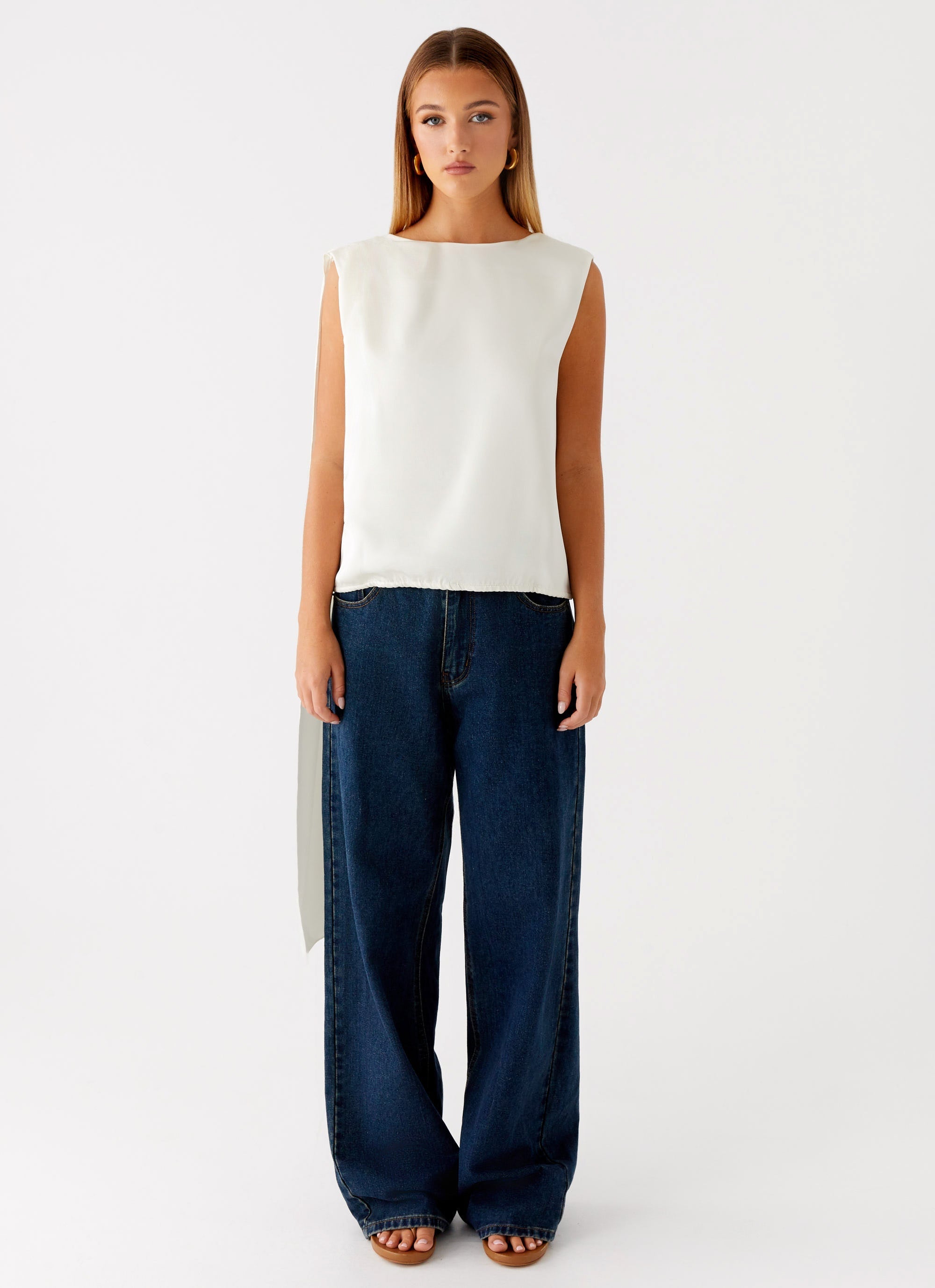 Mojito Cowl Top - Ivory