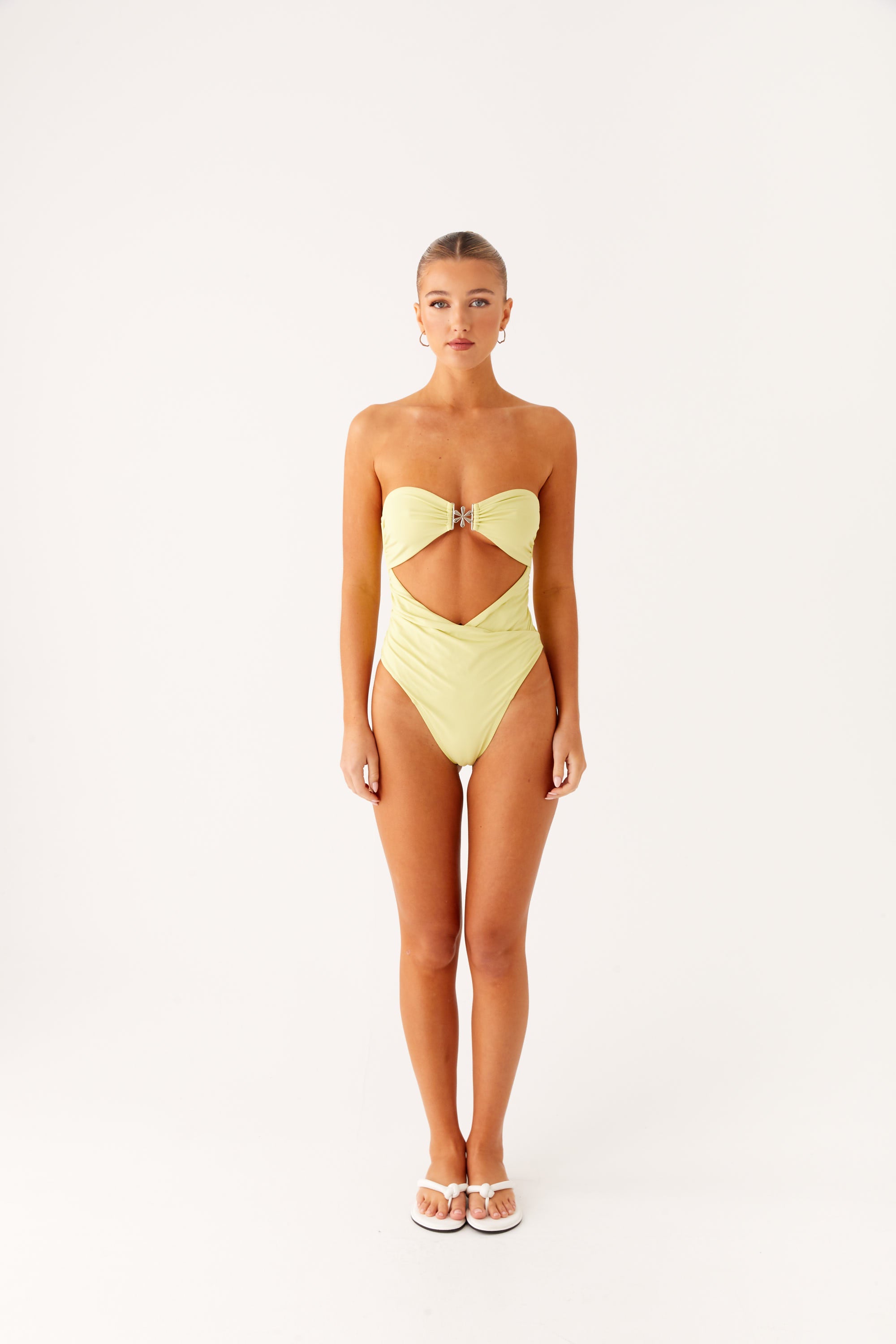 Ocean Tempest One Piece Swimsuit - Lime