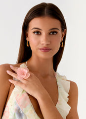 Onda Rosa Ring - Pink