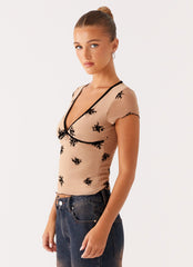 Rocca Top - Nude