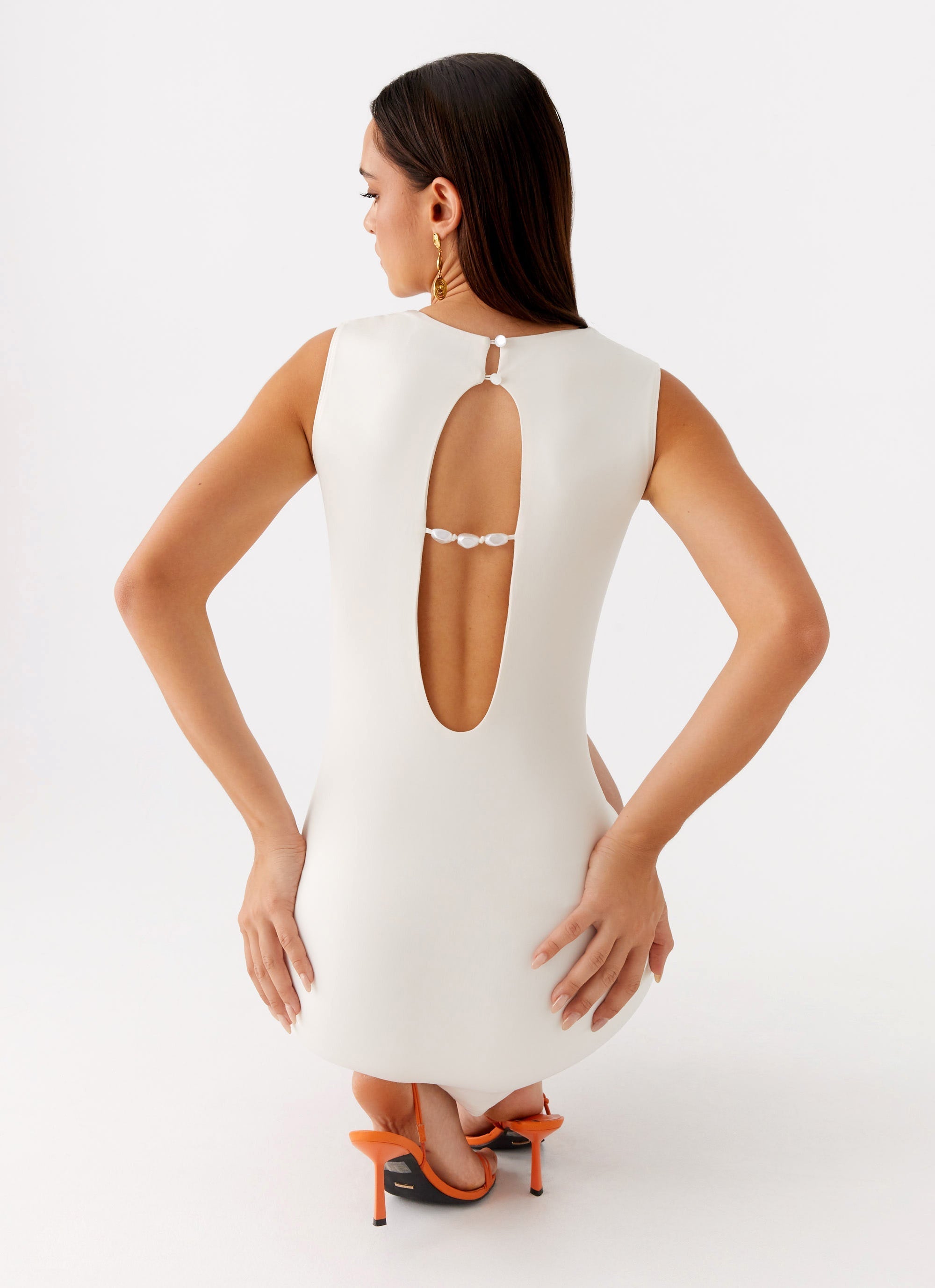 Shai Pearl Mini Dress - Ivory