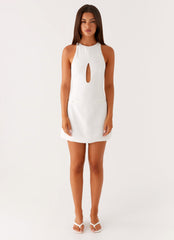 Stacy Mini Dress - White